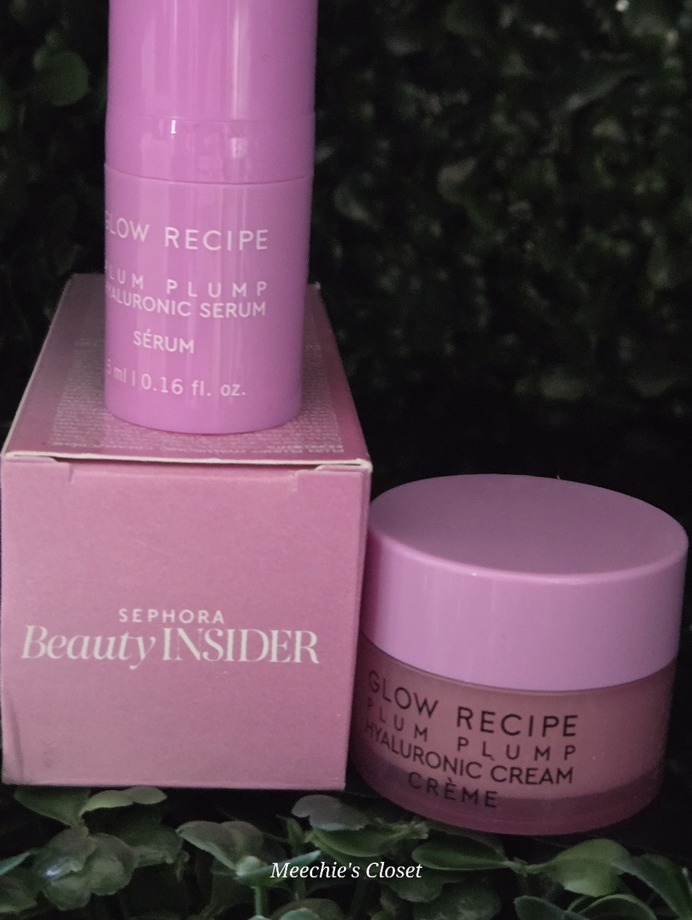 Glow Recipe Plum Plump Plump & Balance Hyaluronic Kit (Serum + Cream) - Picture 2 of 10